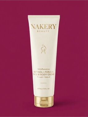 NAKERY SkinReserve Retinol and Ferulic Face and Body Crème NWT